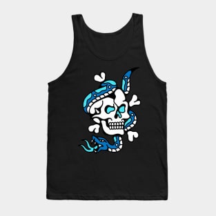 Skull snake Tank Top